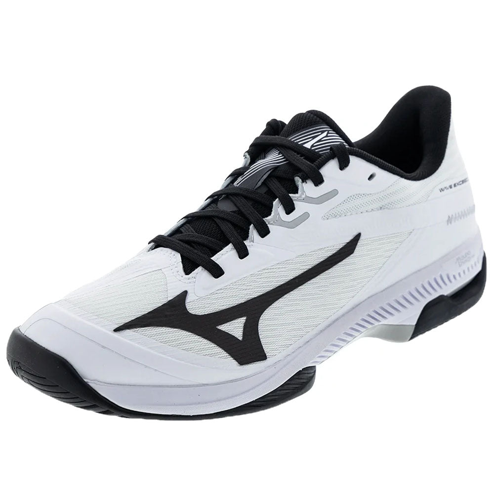 Mizuno Men's Wave Exceed Court AC Tennis Shoes White/Black