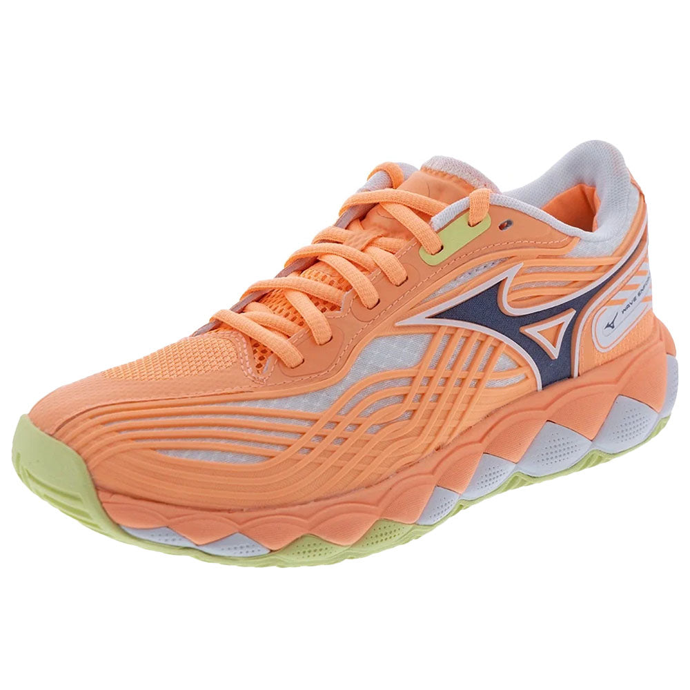 Mizuno Women's Wave Enforce Tour 2 AC Tennis Shoes Flamingo Coral/Wild Wind