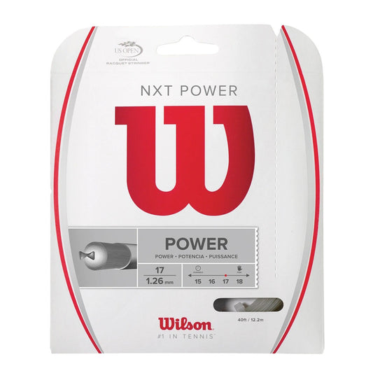 Wilson NXT Power 17G Tennis String - Natural
