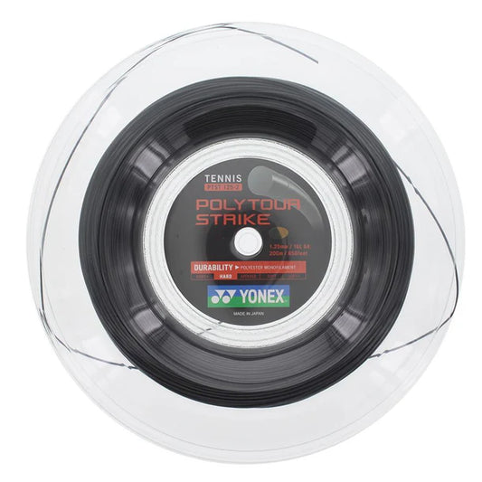 Yonex POLYTOUR STRIKE 16L Tennis String Reel Black