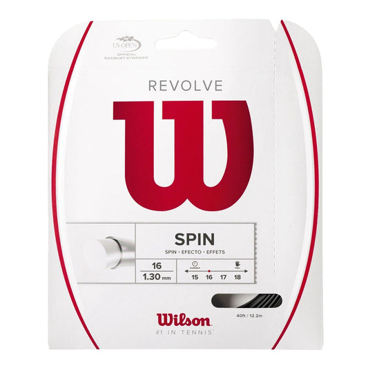 Wilson Revolve 16G Tennis String - Black