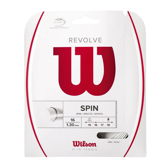 Wilson Revolve 16G Tennis String - White