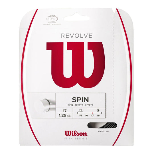 Wilson Revolve 17G Tennis String - Black