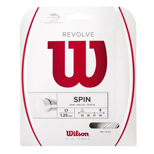 Wilson Revolve 17G Tennis String -  White