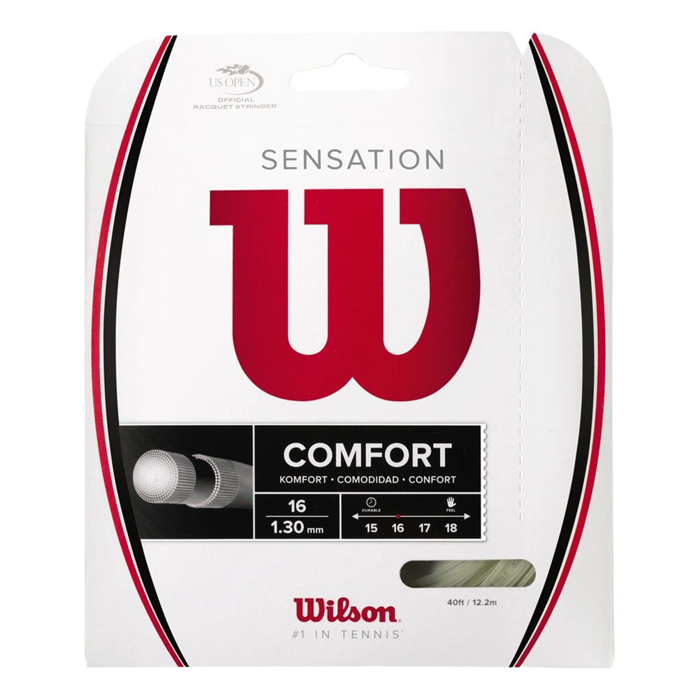 Wilson Sensation 16G Tennis String Natural