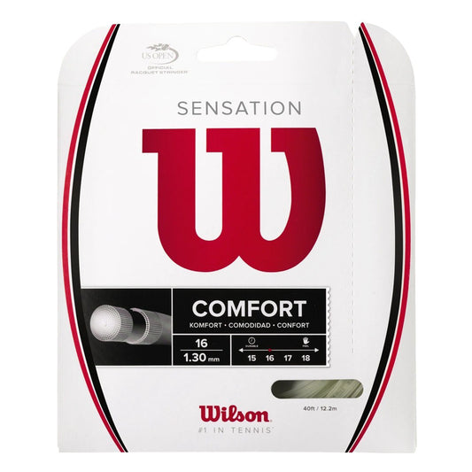 Wilson Sensation 16G Tennis String Natural