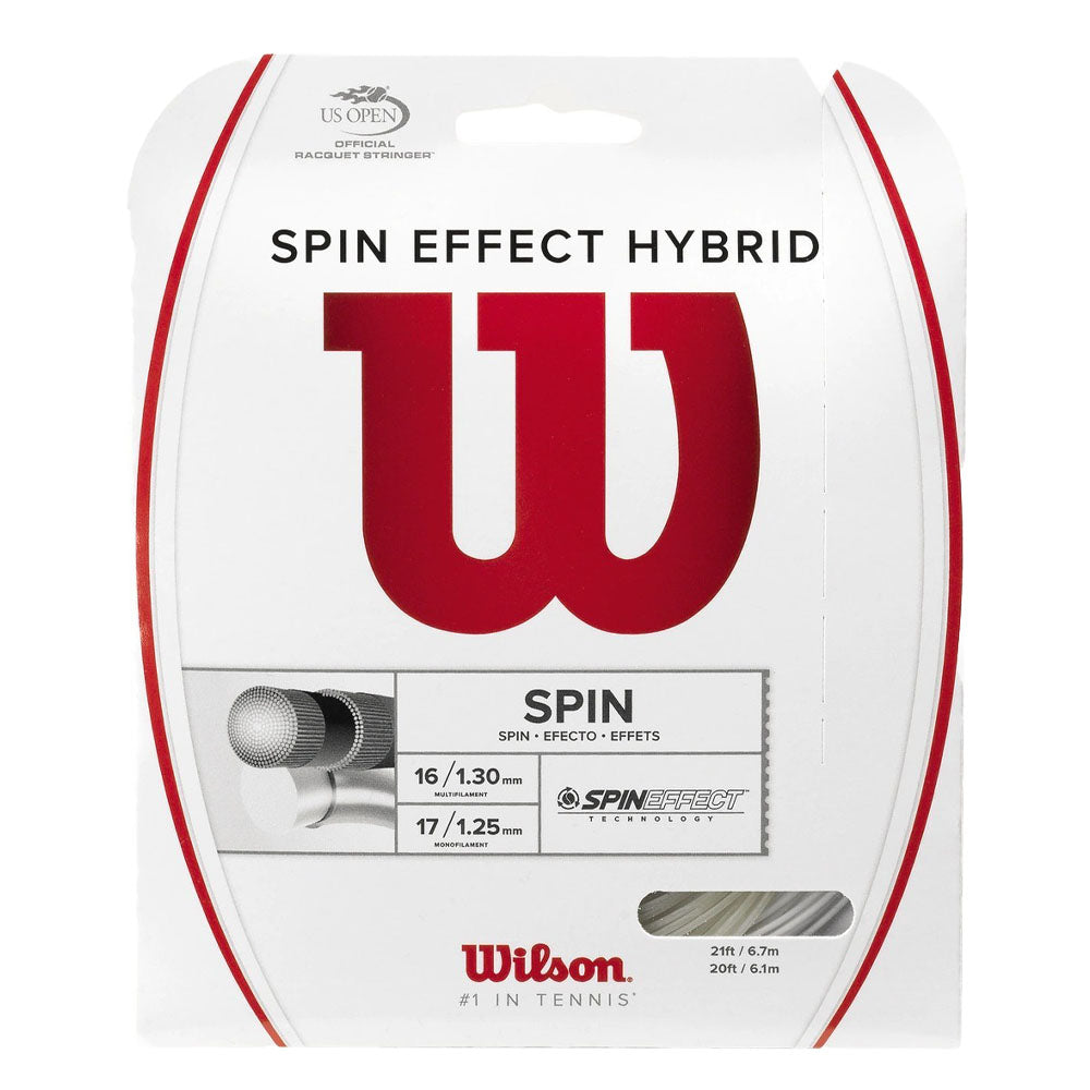Wilson Spin Effect Hybrid Tennis String White