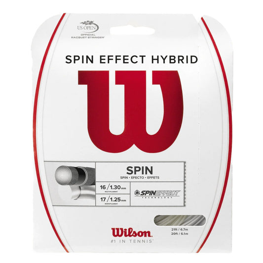 Wilson Spin Effect Hybrid Tennis String White