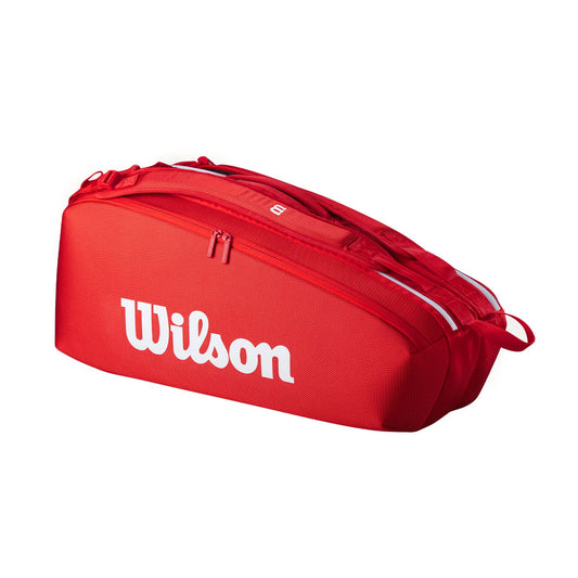 Wilson Super Tour Red 6 Pack Bag