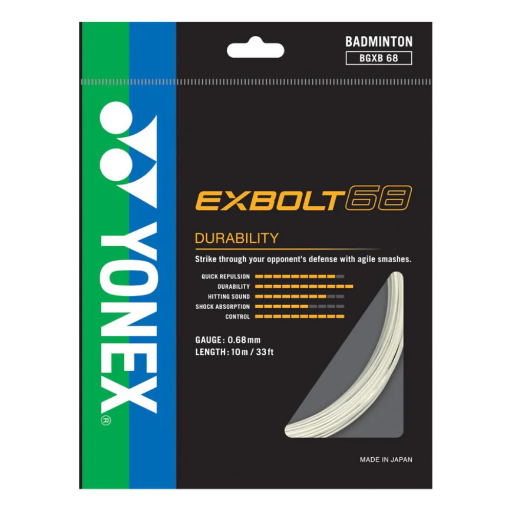 Yonex Exbolt 68 Badminton String (10MM)