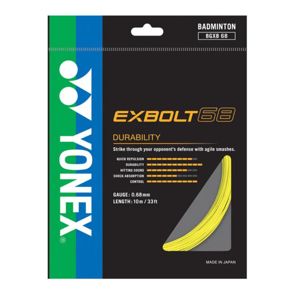 Yonex Exbolt 68 Badminton String (10MM)
