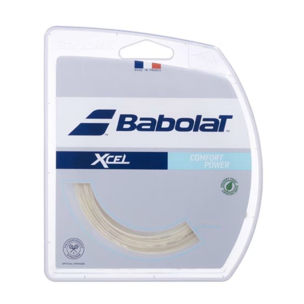 Babolat Xcel 12M Tennis String , Natural