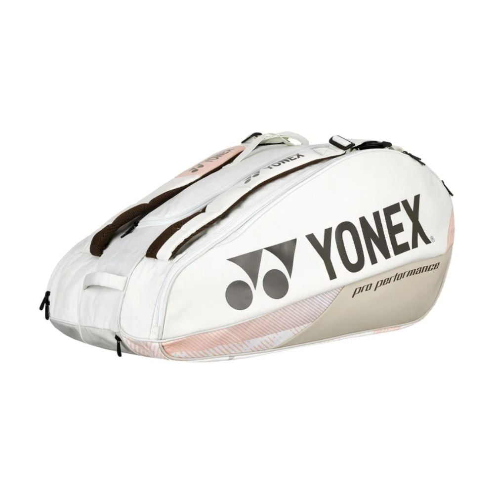 Yonex Pro Racquet 9 Pack Bag Sand Beige