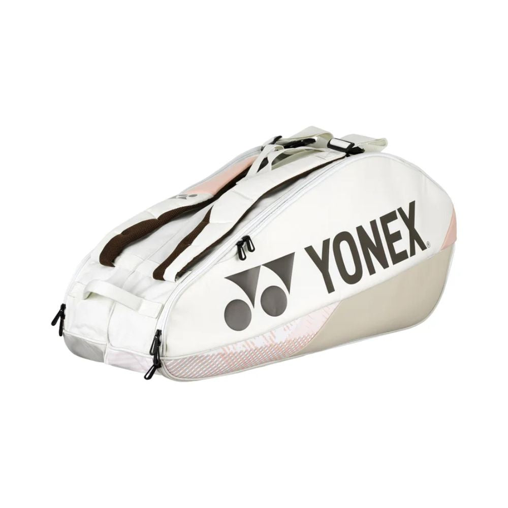 Yonex Pro Racquet 6 Pack Bag Sand Beige