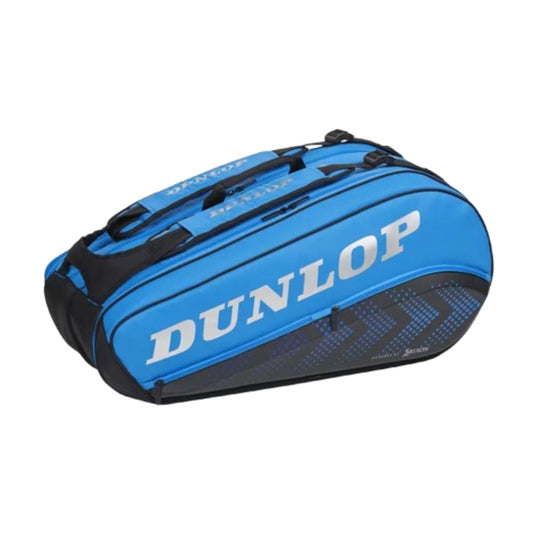 Dunlop FX Performance 8 Racket Tennis Bag Black and Blue