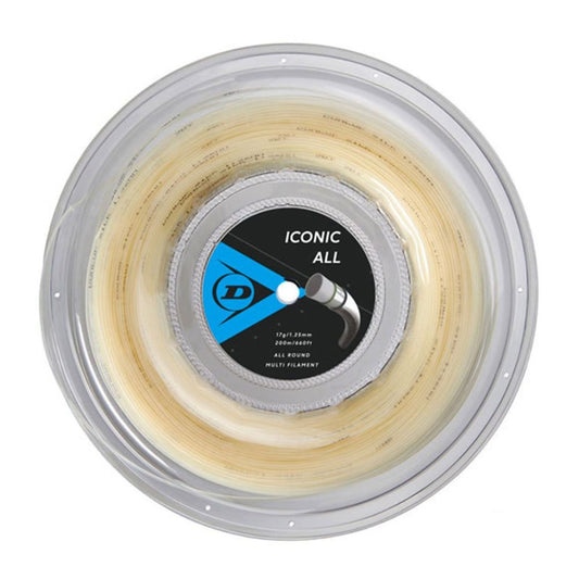 Dunlop Iconic All 17G Tennis String Reel Natural