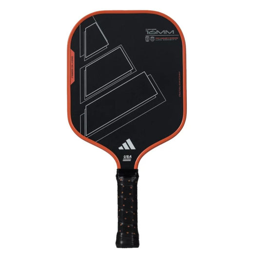 Adidas RX Team Control 2025 Pickleball Paddle-Black/Orange