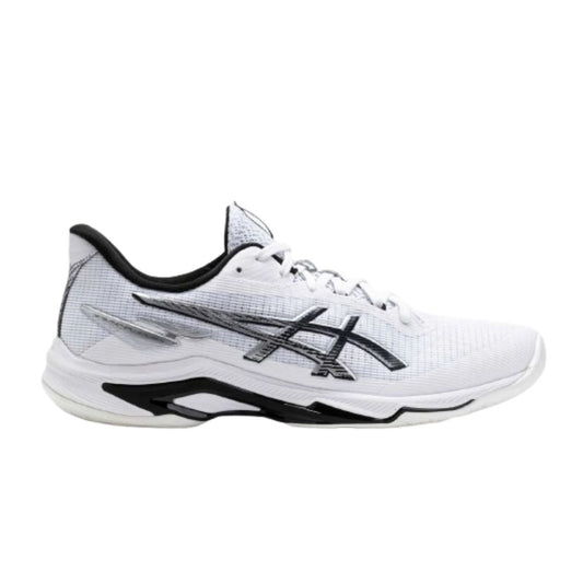 ASICS Net Burner Ballistic FF 4 Men's Racquetball Shoes , White/Black