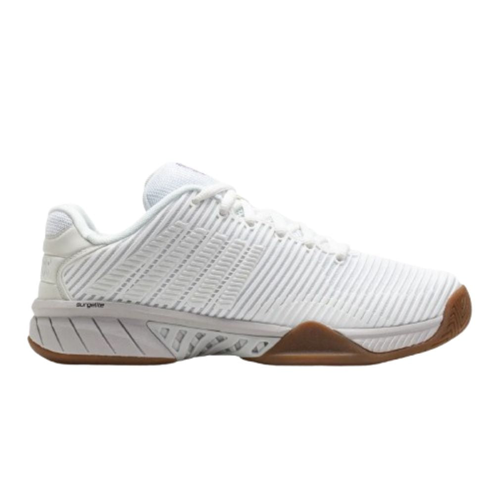 K-Swiss Hypercourt Express 2 Indoor Women's Racquetball Shoes , Bright White/Gum