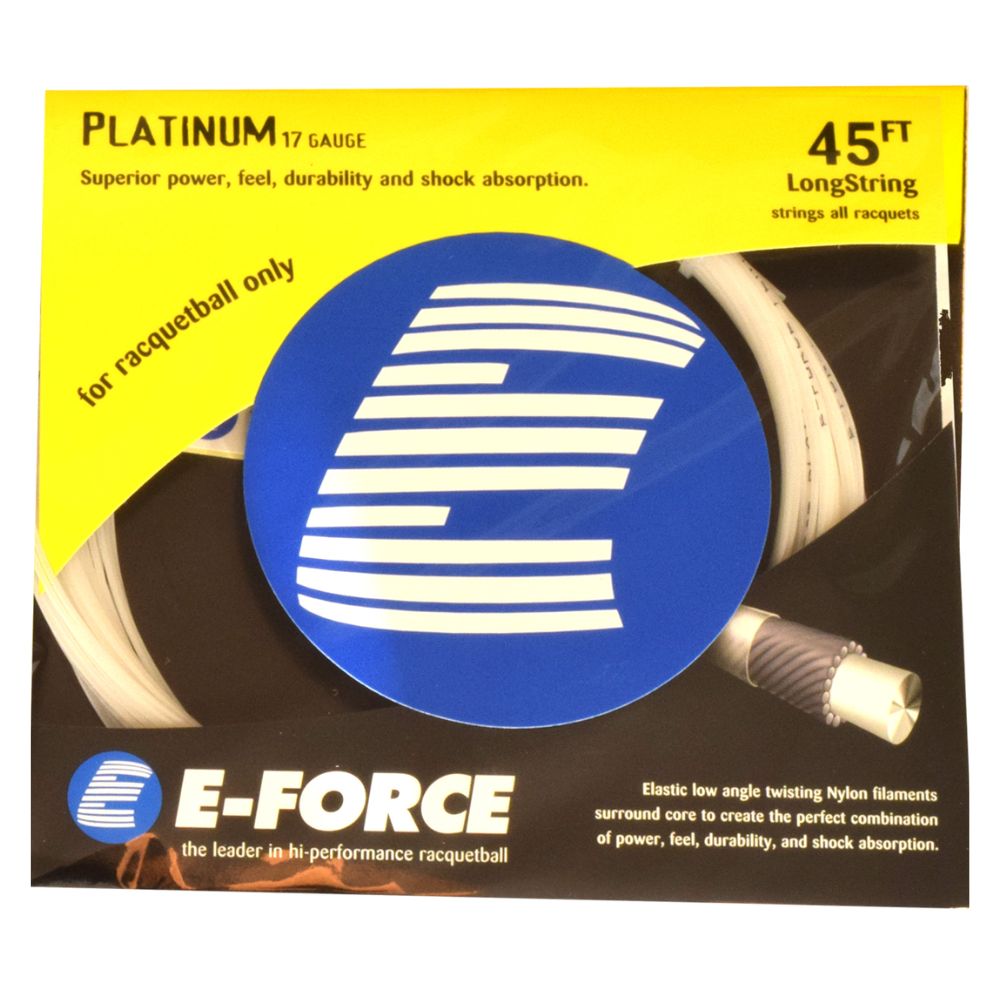 E-Force Platinum String 17 White