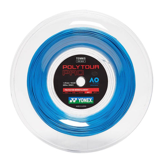 Yonex POLYTOUR PRO 16L Blue Tennis String Reel