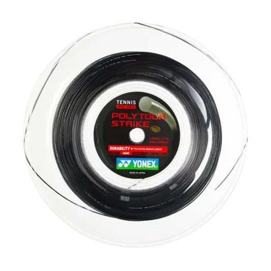 Yonex POLYTOUR STRIKE 17G Tennis String Reel Black