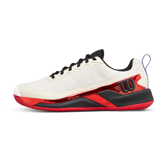 Wilson Men`s Rush Pro 4.5 USO Tennis Shoes Tofu and Infrared