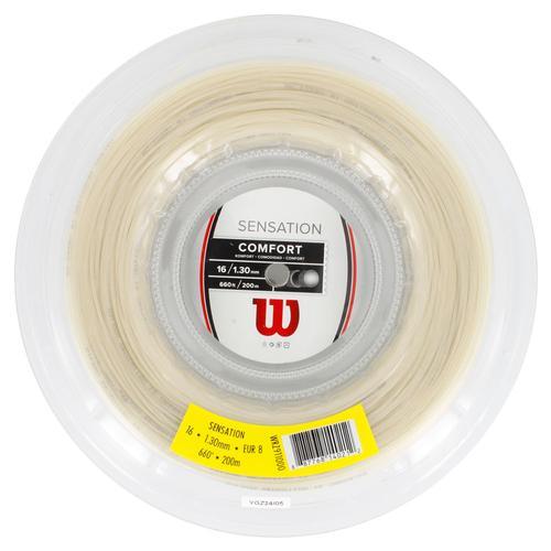 Wilson Sensation 16G Tennis String Reel Natural