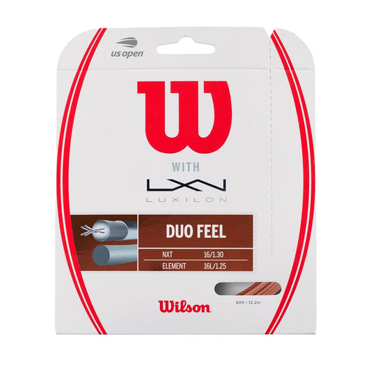 Wilson Duo Feel 16G Tennis String Bronze / Natural