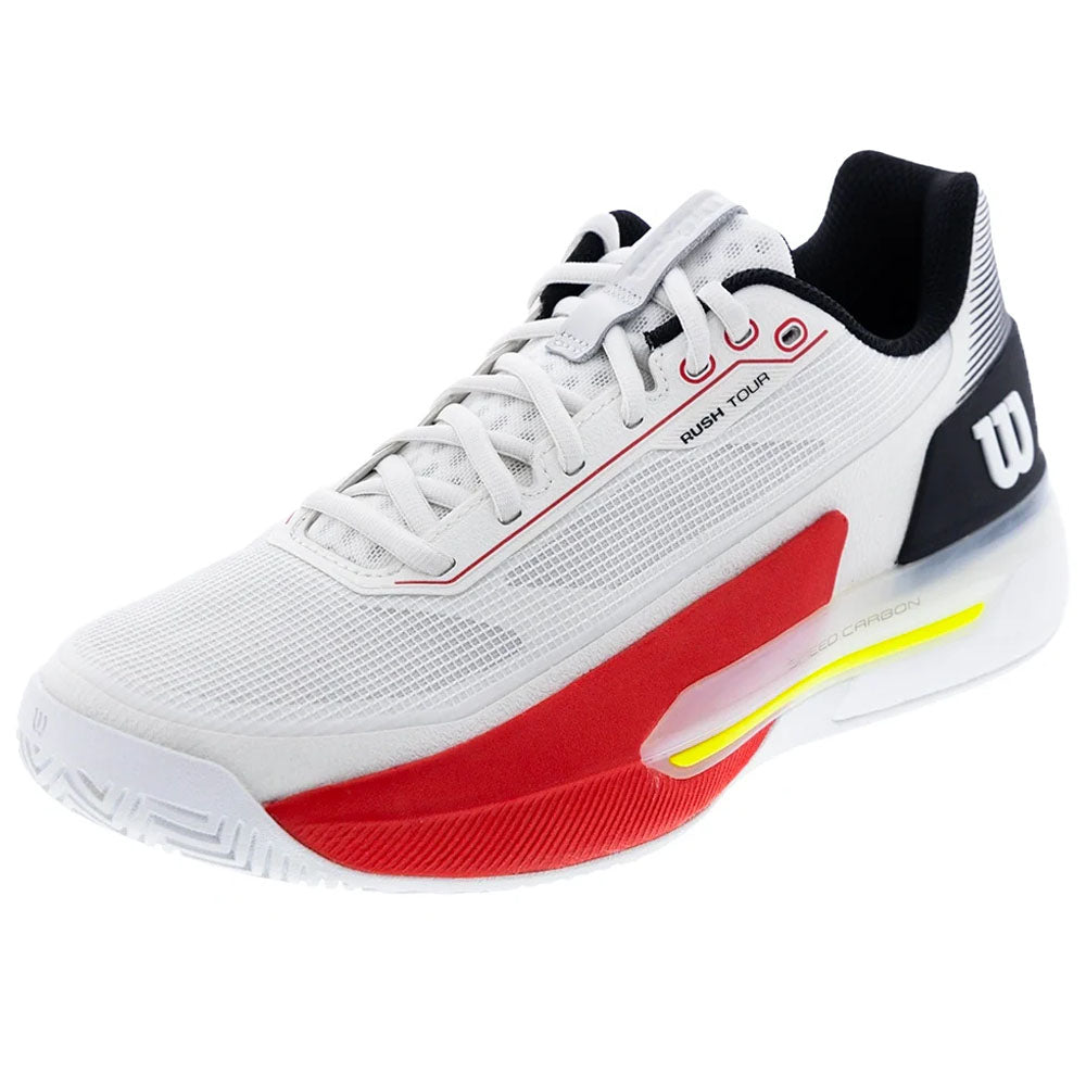 Wilson Men's Rush Tour 5 Tennis Shoes White/Black