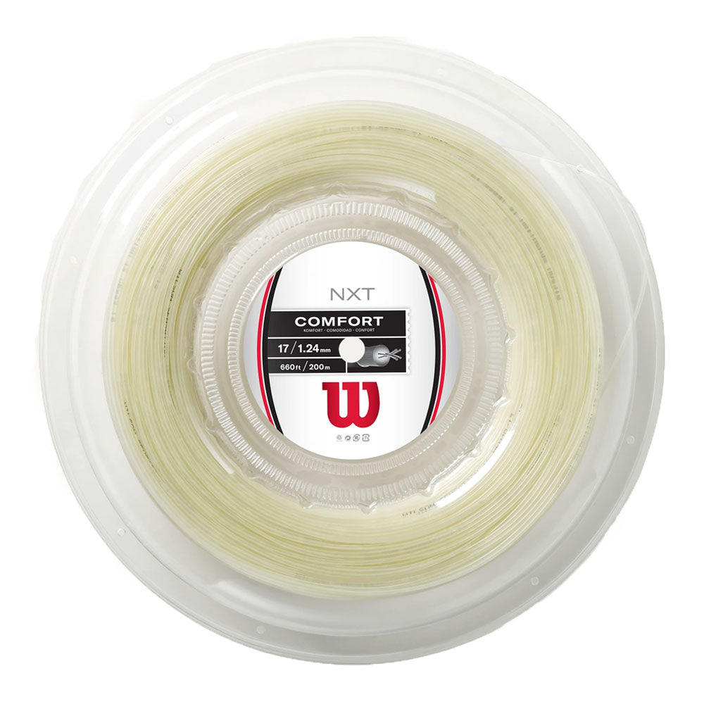 Wilson NXT 17G Tennis String Reel - Natural