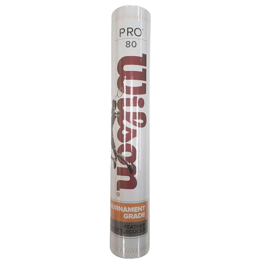 Wilson Pro 80 Badminton Shuttlecocks