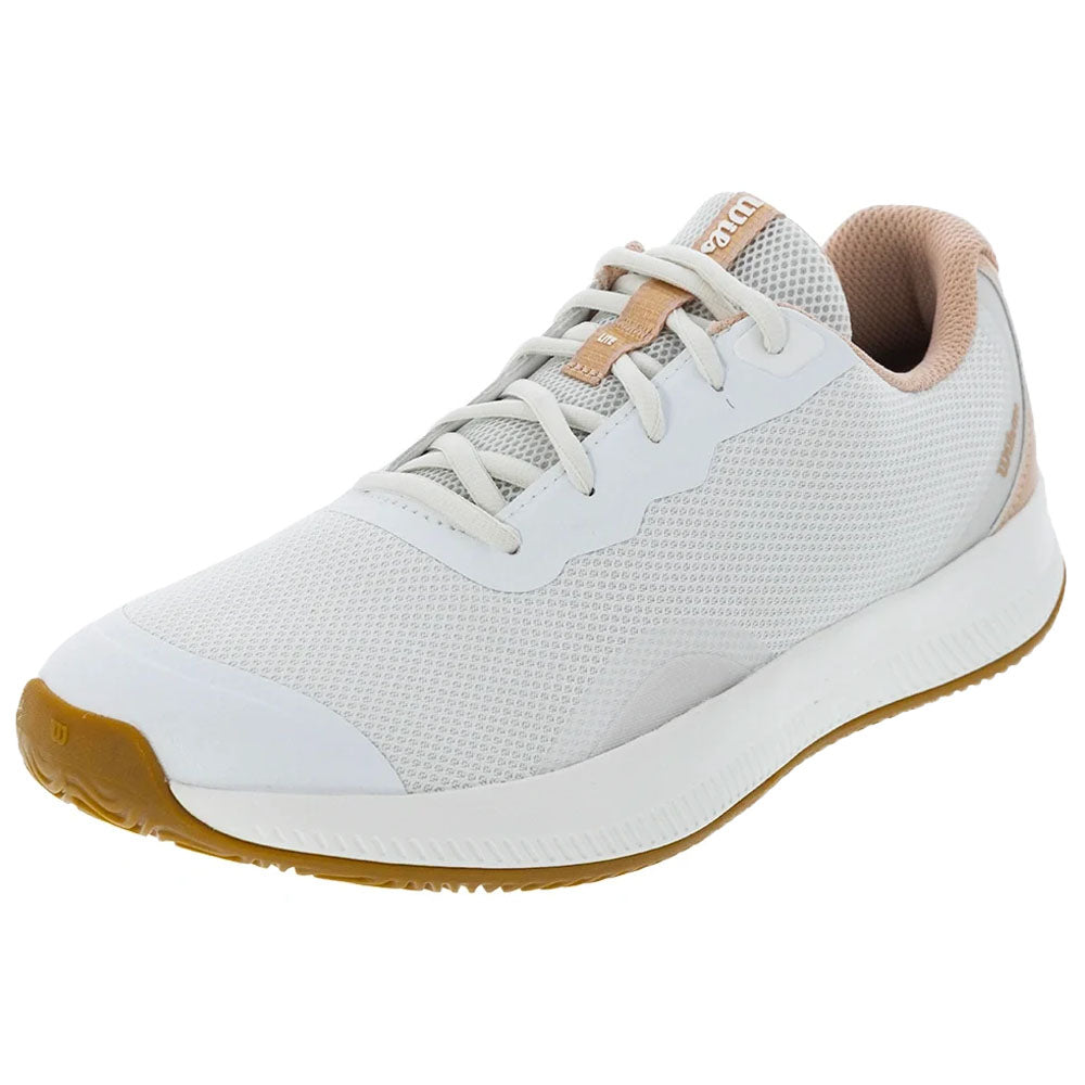 Wilson Women's Intrigue Lite Tennis Shoes White/Cameo Rose