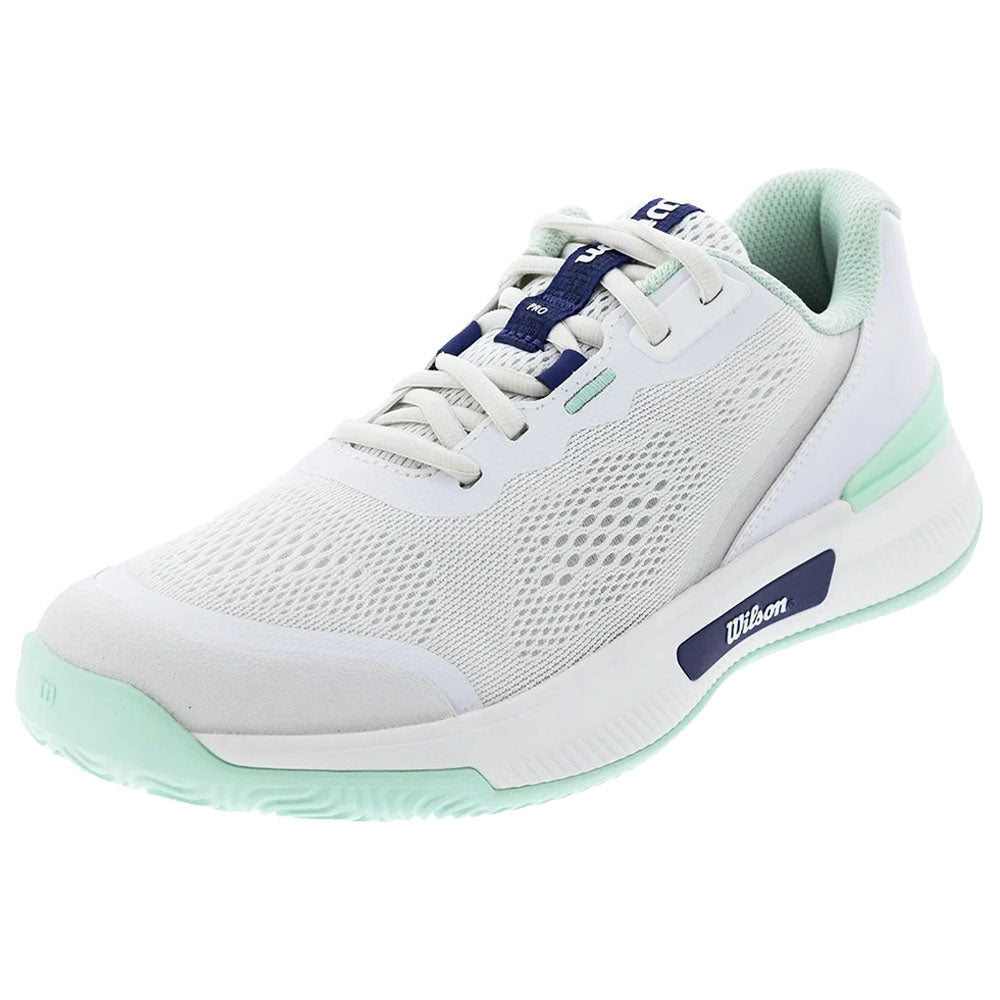 Wilson Women's Intrigue Pro Tennis Shoes White/Bay