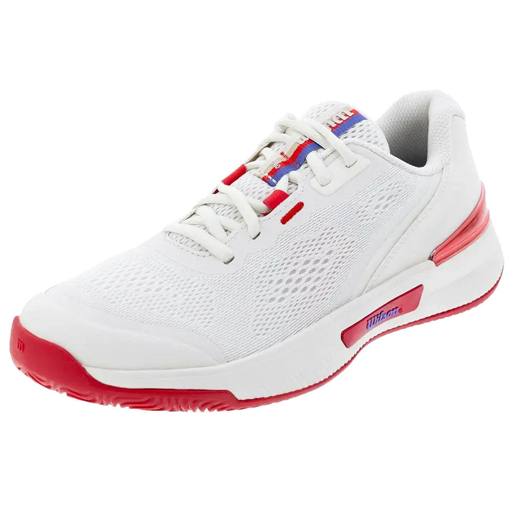 Wilson Women's Intrigue Pro USO Tennis Shoes Tofu/Amparo Blue