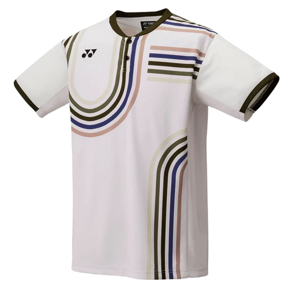 Yonex 10639 Men's Badminton Shirt , Natural