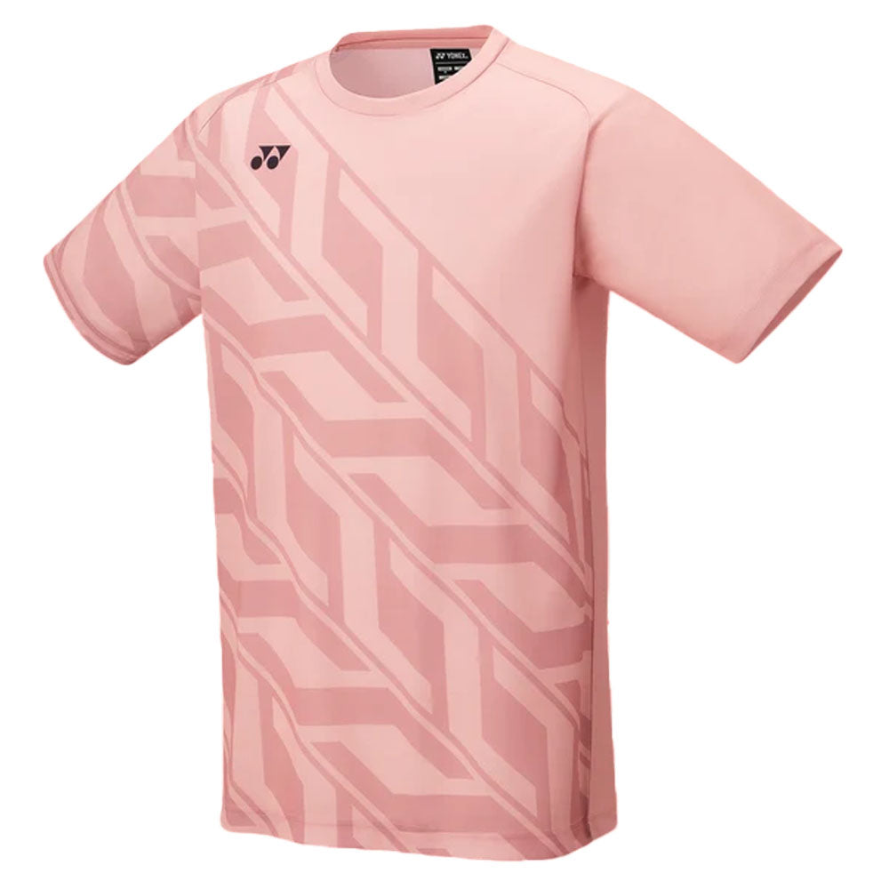 Yonex 16741 Men's Badminton Shirt , Smoke Pink