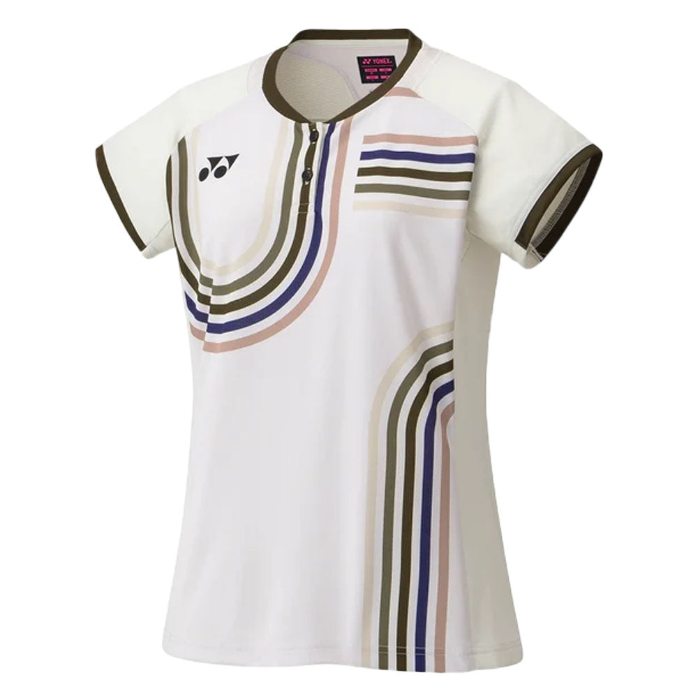 Yonex 20854 Women's Badminton Shirt , Natural