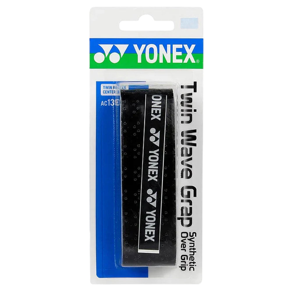 Yonex AC139EX Twin Wave Grap Overgrip , Black