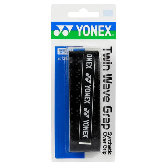 Yonex AC139EX Twin Wave Grap Overgrip , Black