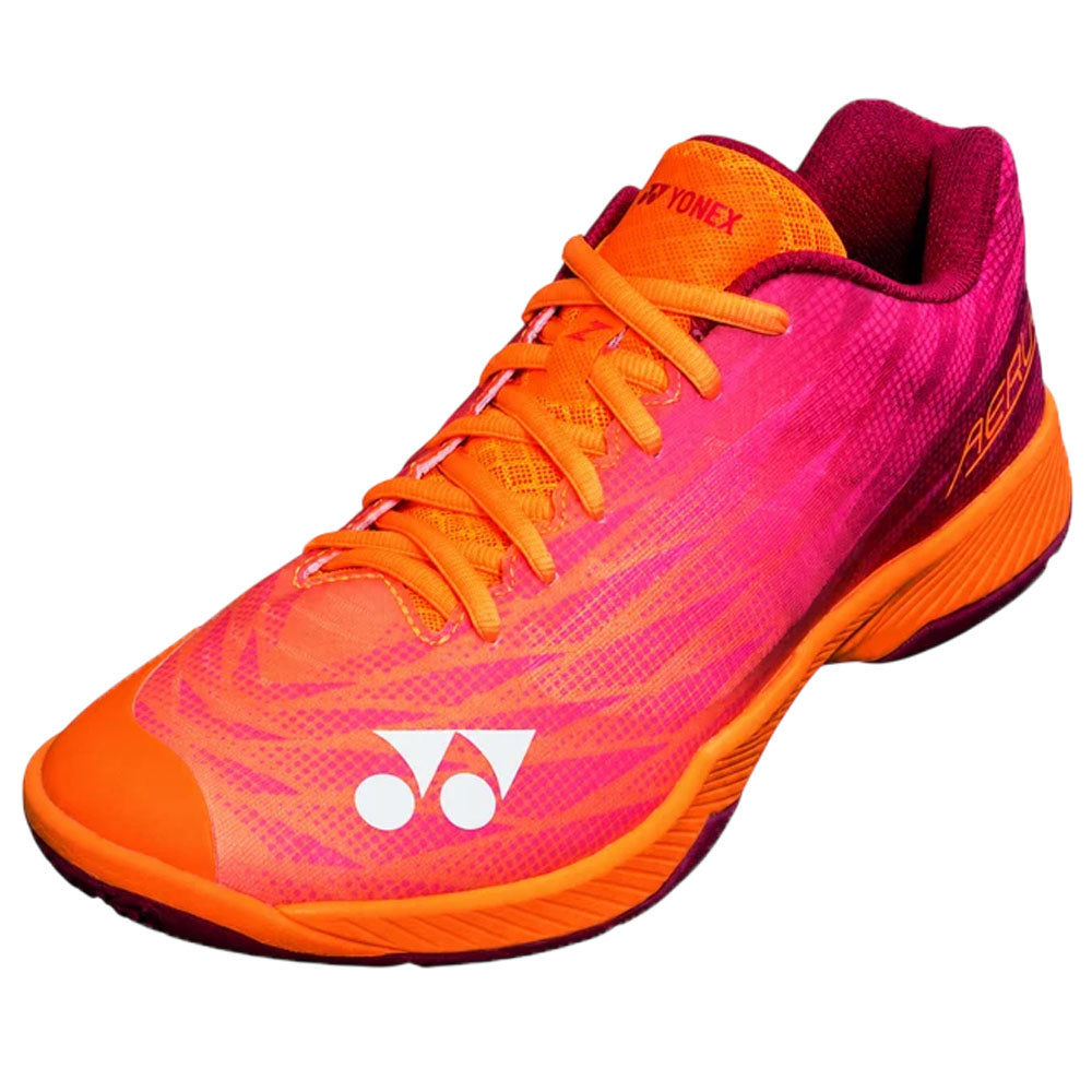 Yonex Aerus Z2 Men's Badminton Court Shoe - Orange/Red