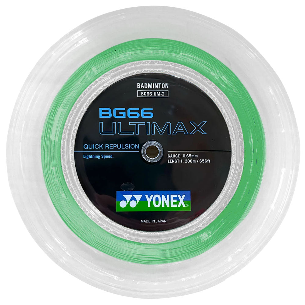 Yonex BG 66 Ultimax Badminton Reel , Pastel Green