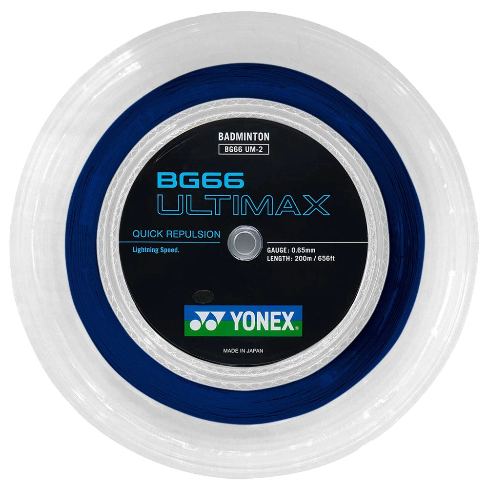 Yonex BG 66 Ultimax Badminton Reel , Pearl Navy