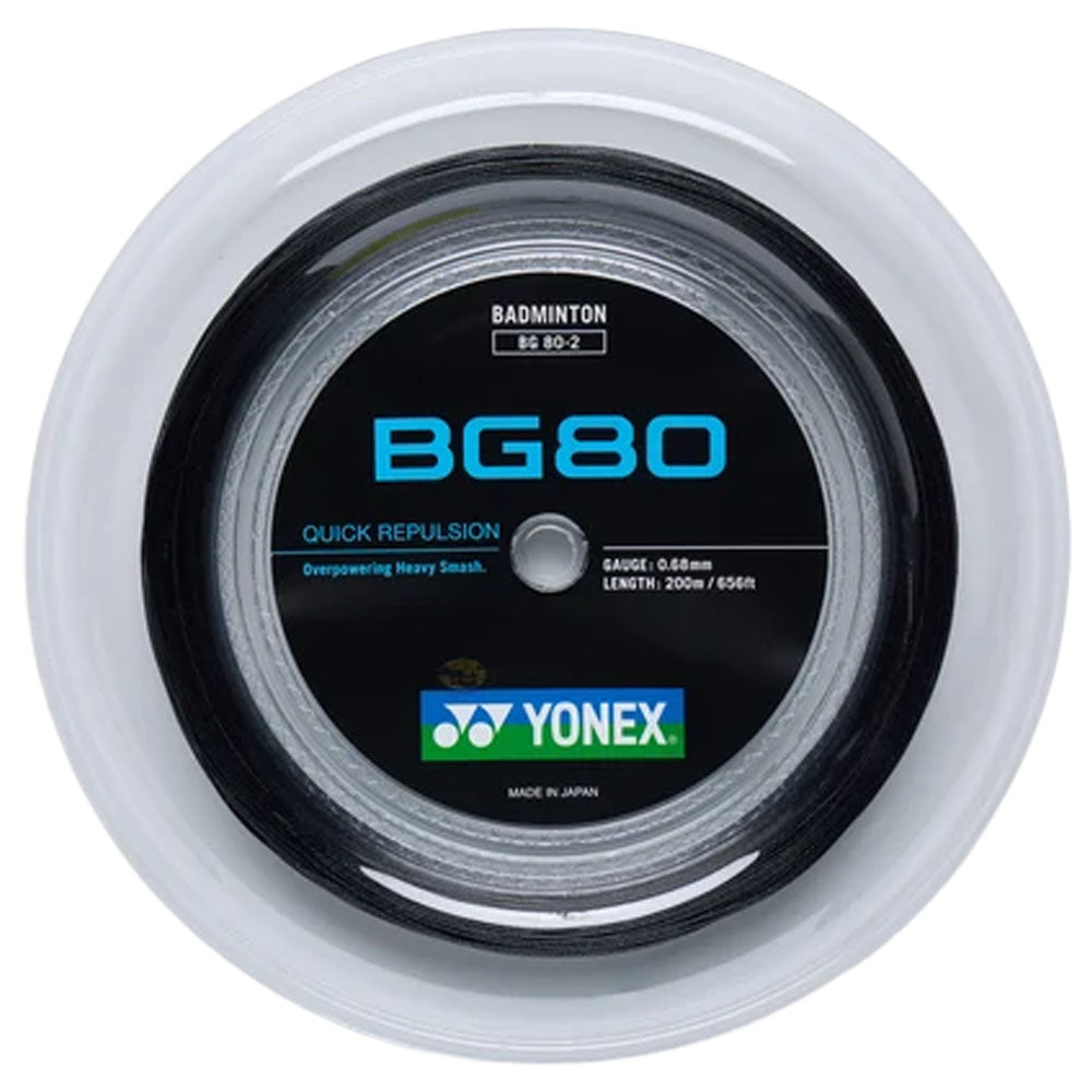 Yonex BG80 Badminton Reel , Black