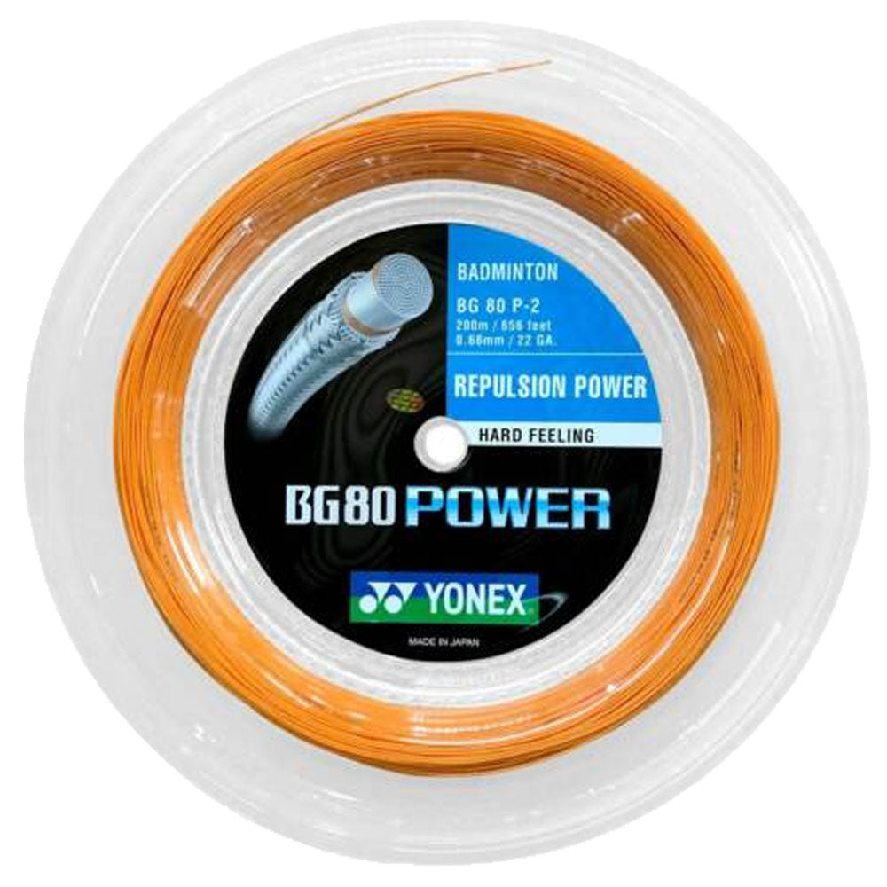 Yonex BG80 Power Badminton Reel , Orange