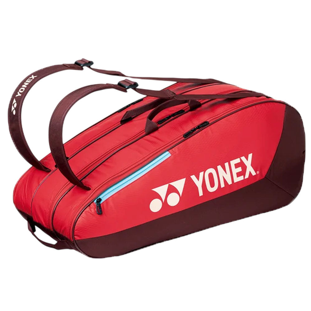 Yonex Badminton and Tennis Bag (9-Racket) Ruby Red