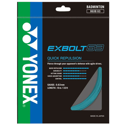 Yonex Exbolt 63 Badminton String , Mint