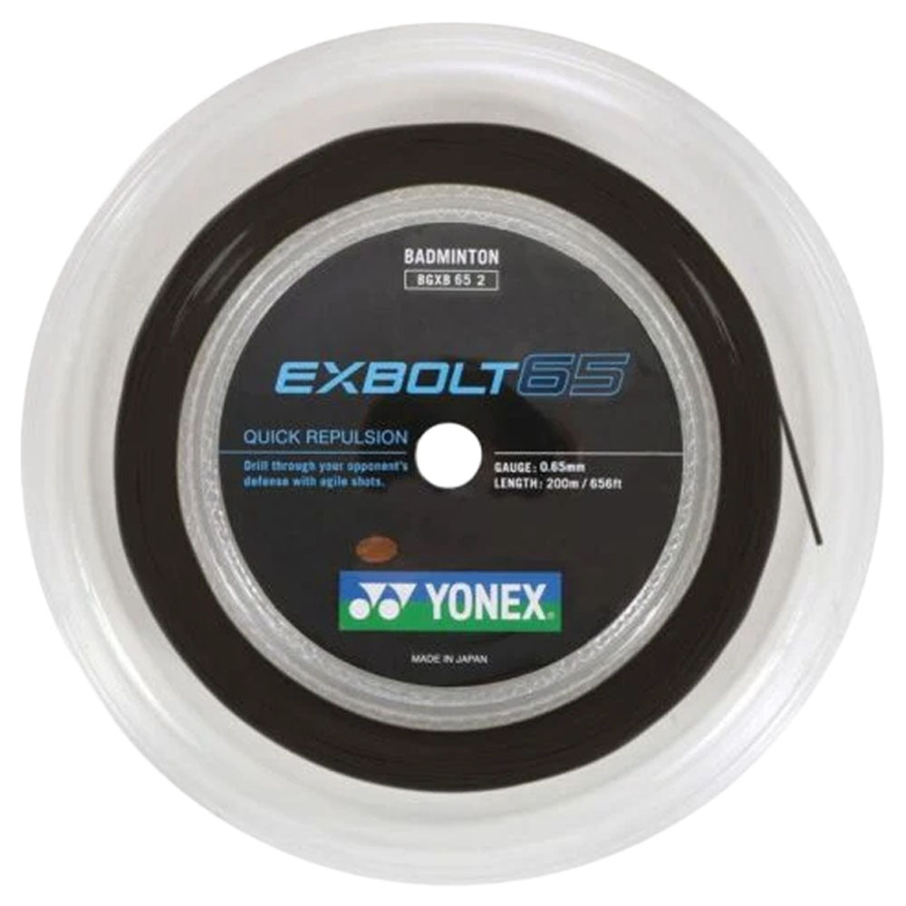 Yonex Exbolt 65 Badminton Reel , Black