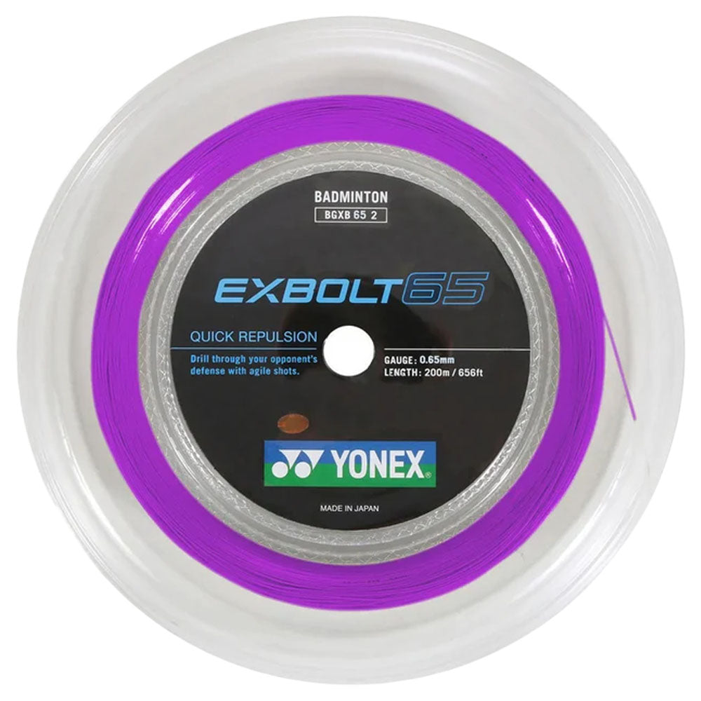 Yonex Exbolt 65 Badminton Reel , Purple