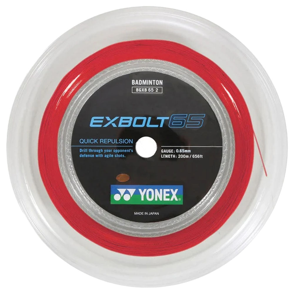 Yonex Exbolt 65 Badminton Reel , Red